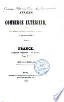 Annales du commerce extérieur ...