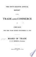 Annual Statement of the Trade and Commerce of Chicago