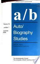 Auto/biography Studies