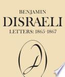 Benjamin Disraeli Letters, 1865-1867 #9