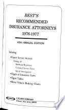Best's Recommended Insurance Attorneys
