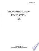 Bibliographic Guide to Education