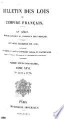 Bulletin des lois de la République française