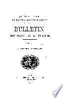Bulletin historique et littéraire