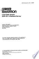 Career Education in the Public Schools