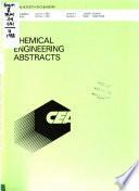 Chemical Engineering Abstracts