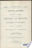 Containing a List of the Officers and Employes in the Civil, Military, and Naval Service on the First of July, 1893; Together with a List of Vessels Belonging to the United States