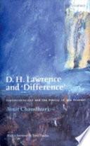 D.H. Lawrence and 'difference'