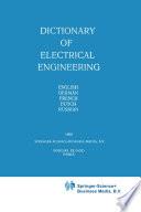 Dictionary of Electrical Engineering