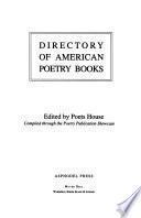 Directory of American Poetry Books