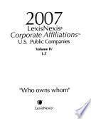 Directory of Corporate Affiliations