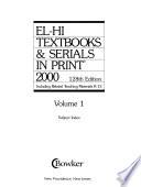El-Hi Textbooks and Serials in Print