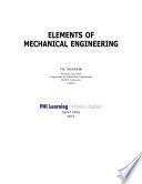 Elements of MECHANICAL ENGINEERING