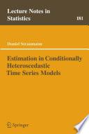 Estimation in Conditionally Heteroscedastic Time Series Models