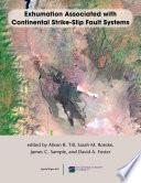 Exhumation Associated with Continental Strike-slip Fault Systems