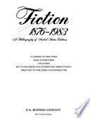 Fiction, 1876-1983: Authors