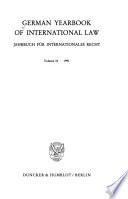 German Yearbook of International Law