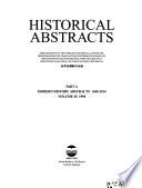 Historical Abstracts