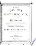 History of Ontario Co., New York
