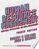 Human Resource Management - International Student Edition