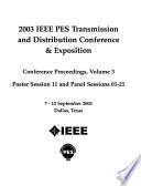 IEEE/PES Transmission and Distribution Conference and Exposition