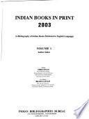 Indian Books in Print