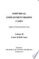 Individual Employment Rights Cases