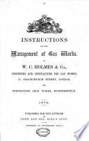 Instructions for the Management of Gas Works