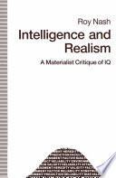 Intelligence and Realism