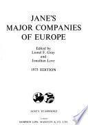 Jane's Major Companies of Europe