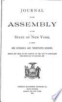 Journal of the Assembly of the State of New York