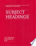 Library of Congress Subject Headings