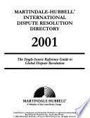 Martindale-Hubbell International Dispute Resolution Directory