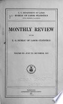 Monthly Review of the U.S. Bureau of Labor Statistics