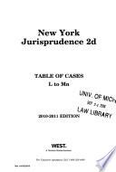 New York Jurisprudence 2d