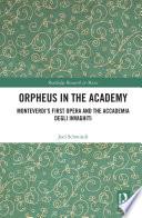 Orpheus in the Academy