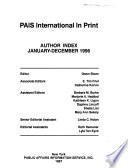 PAIS International in Print