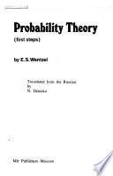 Probability Theory (first Steps)