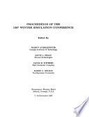 Proceedings of the 1997 Winter Simulation Conference