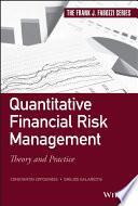 Quantitative Financial Risk Management