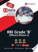 RBI Officer Grade B (Phase 1) Vol -1 2021 | Preparation Kit of 8 Full-length Mock Test