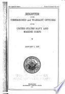 Register of Commissioned and Warrant Officers of the United States Navy and Marine Corps