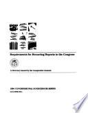 Requirements for Recurring Reports to the Congress
