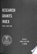 Research Grants Index