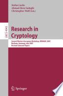 Research in Cryptology