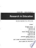 Research in Education