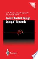 Robust Control Design Using H-∞ Methods