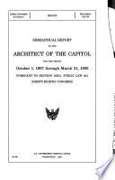 Semiannual Report of the Architect of the Capitol for the Period October 1, 1997 Through March 31, 1998