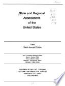 State and Regional Associations of the United States