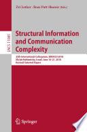 Structural Information and Communication Complexity